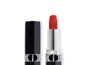 Rouge Dior Couture Color Refillable Lipstick Matte – Floral Lip Care – Comfort and Long Wear