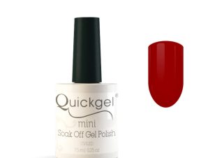 Quickgel No 201 – Red Roulette Mini – Βερνίκι 7,5 ml
